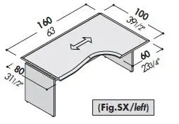 Стол правый 177092. Фото 1
