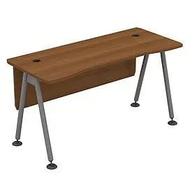 Стол рабочий (металлокаркас МА) с экраном ДСП 0196. Фото 1