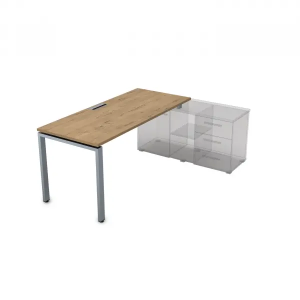 Стол рабочий для крепления на тумбу, прямолинейный СП-П.984. Фото 1