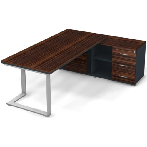Стол руководителя правый мет. VN150metR. Фото 1