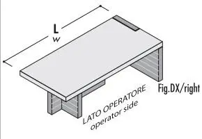 Стол руководителя правый (с открытой фронтальной панелью) 159947. Фото 1