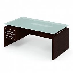 Стол руководителя ПК-ДП-СТ200Х100/ПТ2. Фото 1