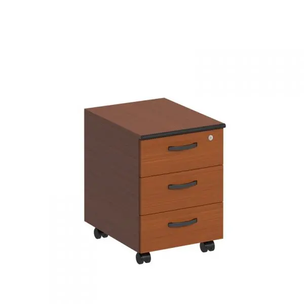 Тумба выкатная 3-ящичная с замком ДР 217. Фото 1