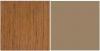 шпон тик/лак бежевый